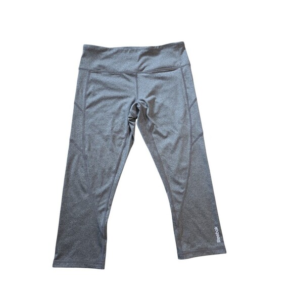 Reebok Pants - Reebok Capri Leggings Women's Gray Size Small